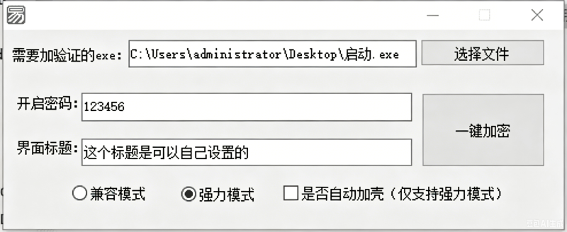 任意exe程序加打开密码源码-基于网站源码,游戏源码,小程序源码,Ai源码,网站开发,主题源码,软件开发,游戏辅助,游戏科技,手机软件,苹果系统,安卓软件等沃尔特网络科技工作室