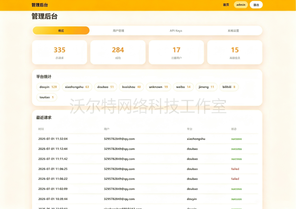 图片[2]-基于网站源码,游戏源码,小程序源码,Ai源码,网站开发,主题源码,软件开发,游戏辅助,游戏科技,手机软件,苹果系统,安卓软件等去水印API总站系统/全开源/所有去水印功能在本地实现
